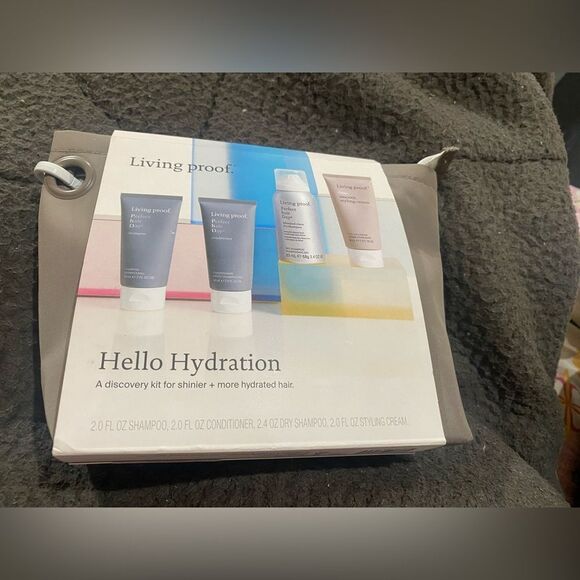 NWT Living Proof Hello Hydration Discovery Hair Care Kit PHD No Frizz Unisex - Picture 2 of 4